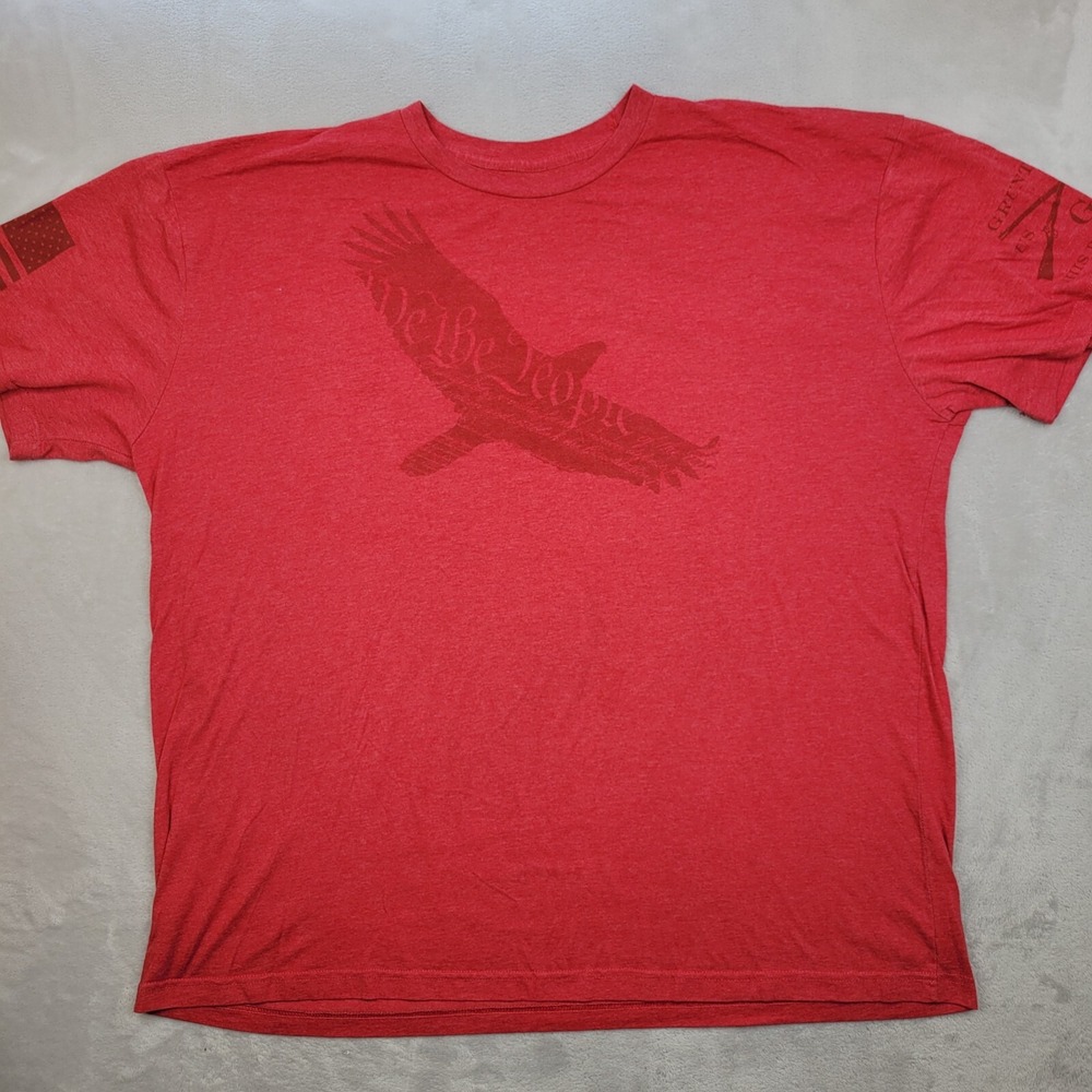 Grunt Style T Shirt Men XXXL Patriot‎ Military Tactical Veteran 2nd Renegade 419